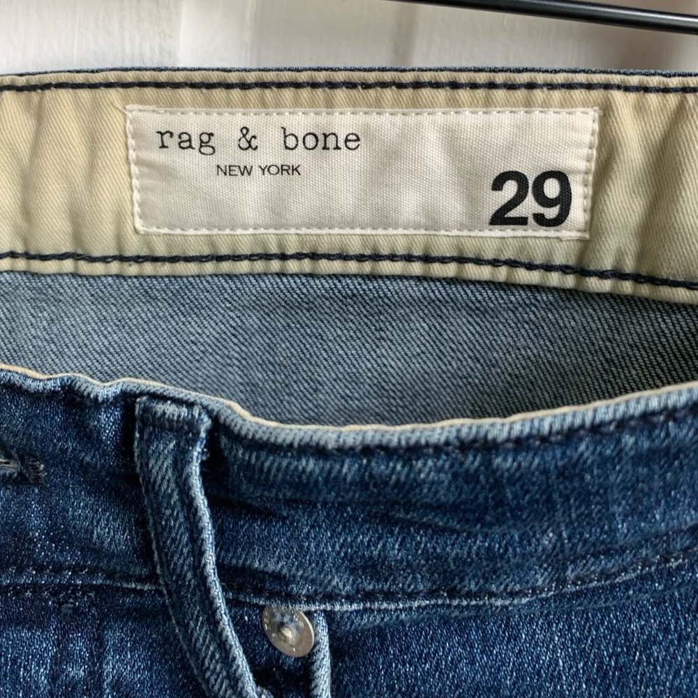 rag & bone maya high-rise ankle slim jeans size 29 - Picture 6 of 11